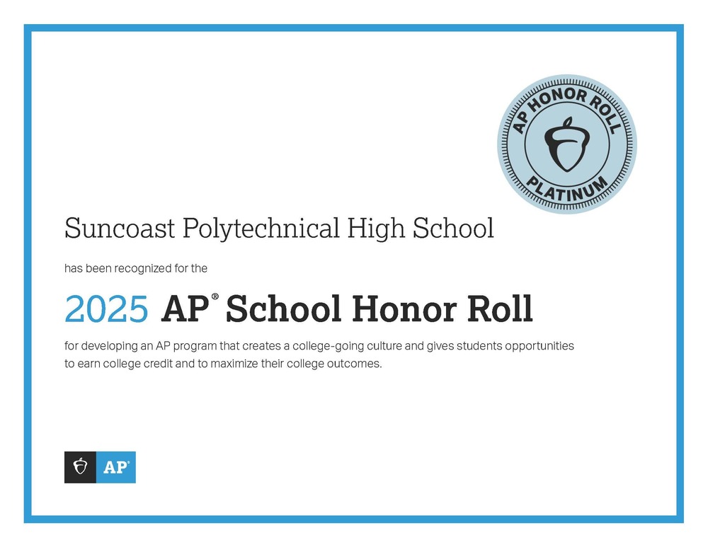 2025 Platinum AP Honor Roll