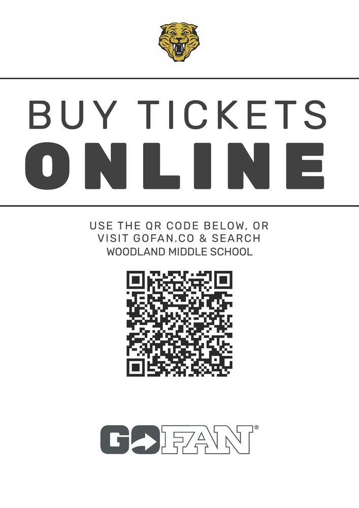 GoFan QR Code to purchase Tickets for Athletic events at WMS