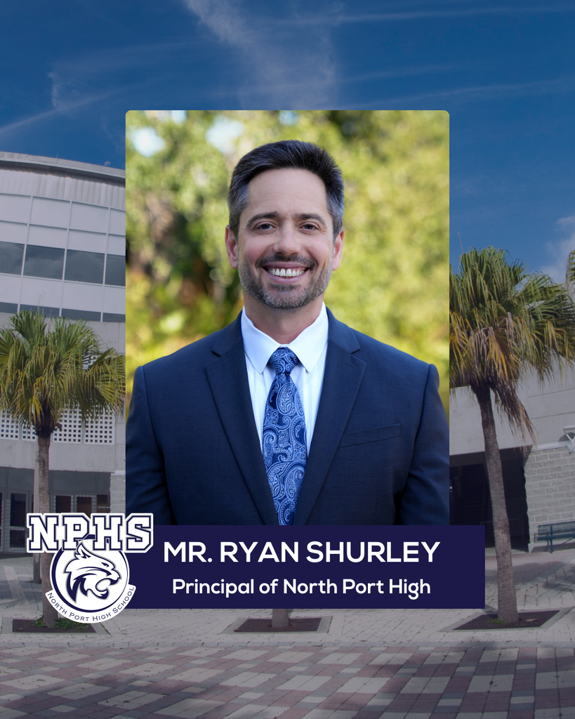 Ryan Shurley photo with NPHS in the background
