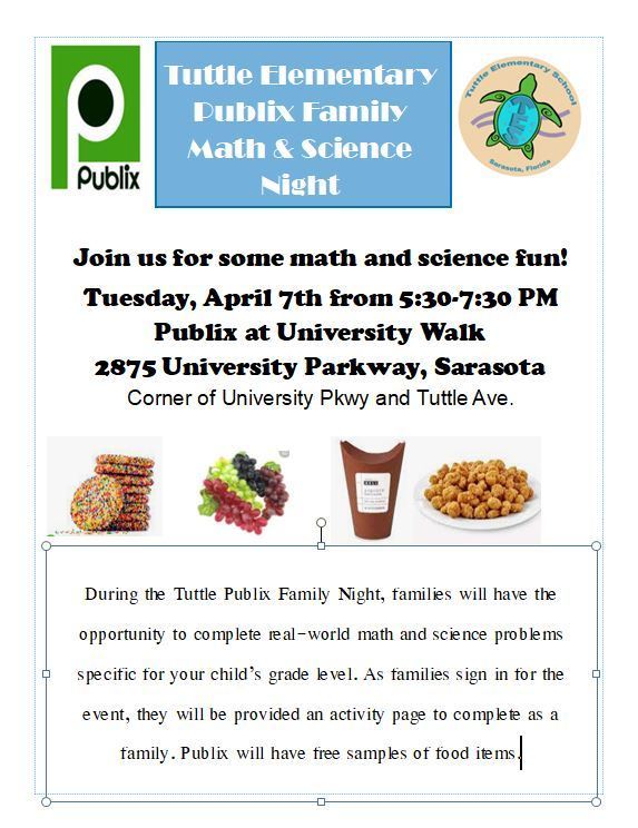 Tuttle Family Night at Publix