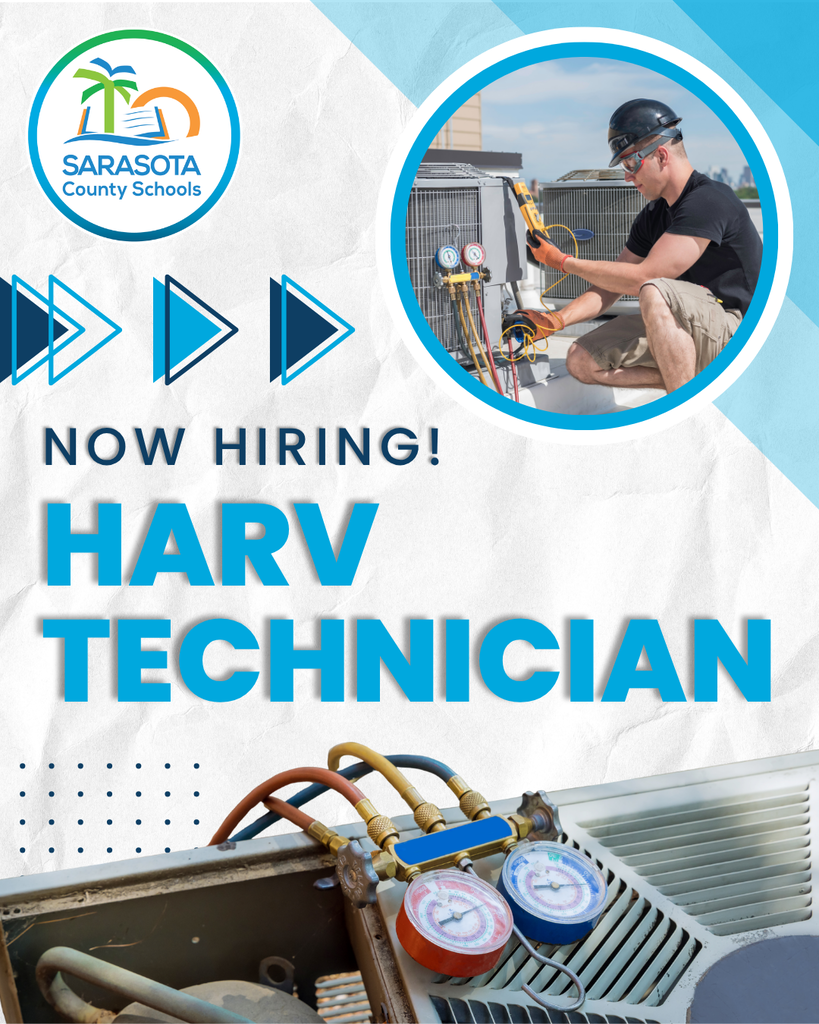 NOW HIRING HARV TECHNICIANS