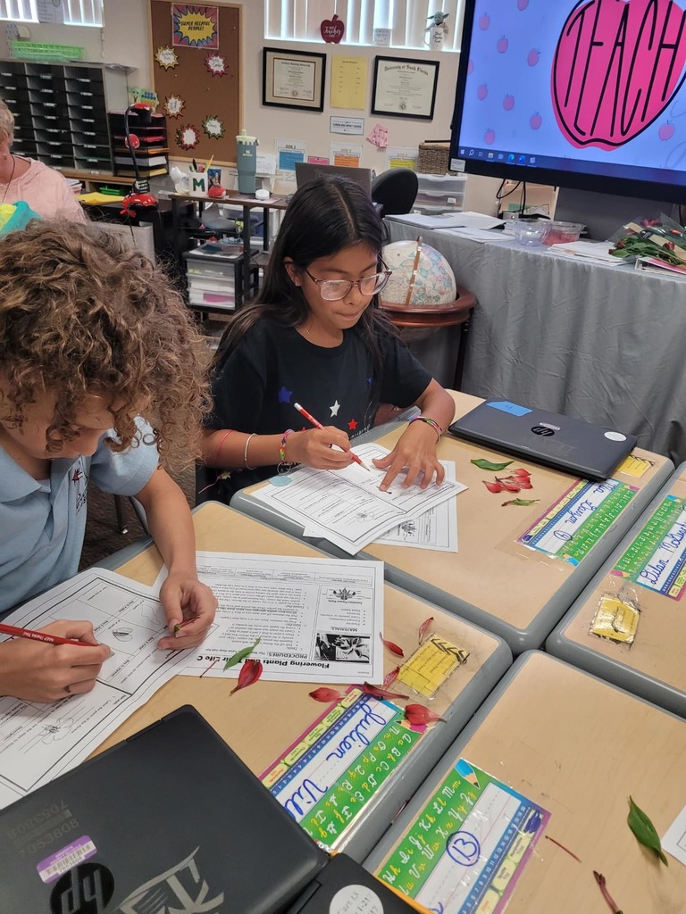 Kids in class