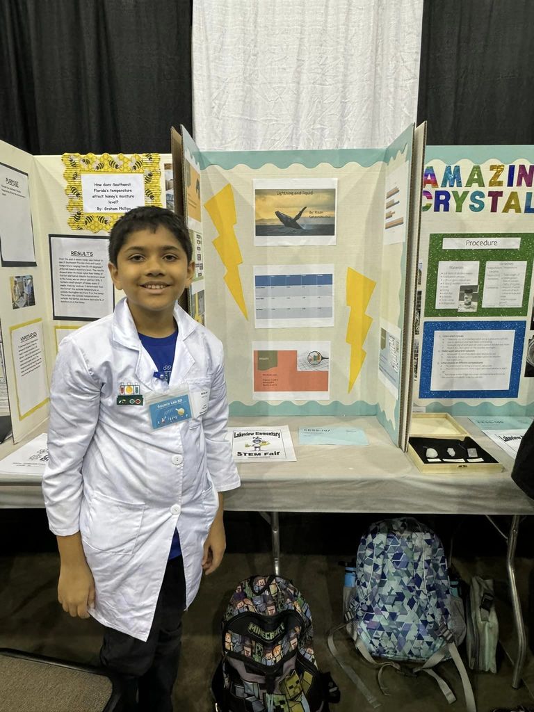 A participant smiling at the camera