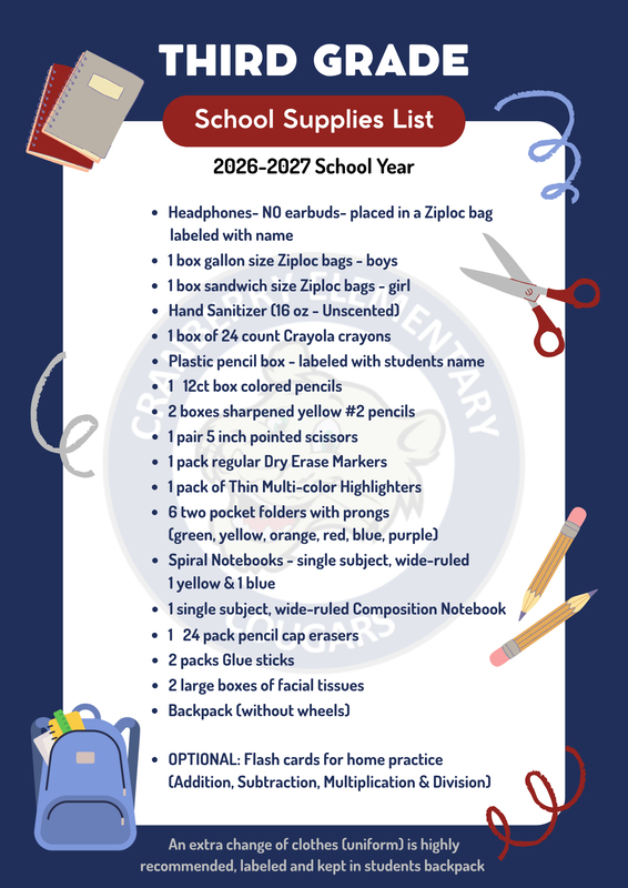Supply List 2026-2027