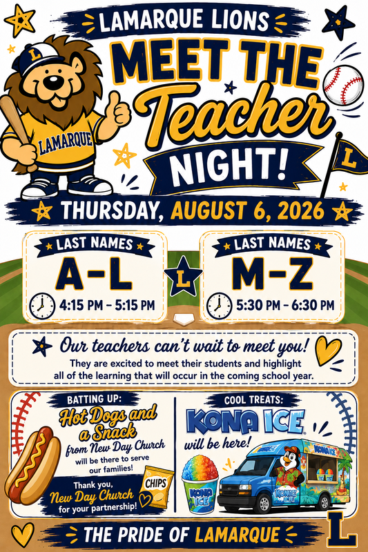 Meet the Teacher Flyer