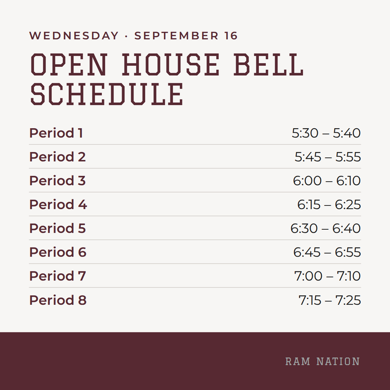 bell schedule