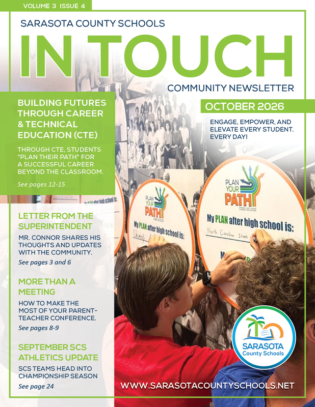 October In Touch Community Newsletter cover