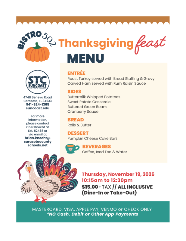Feast Menu