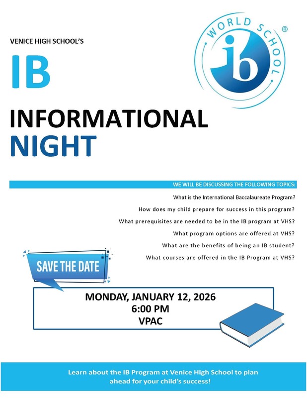 VHS I.B. Info Nite