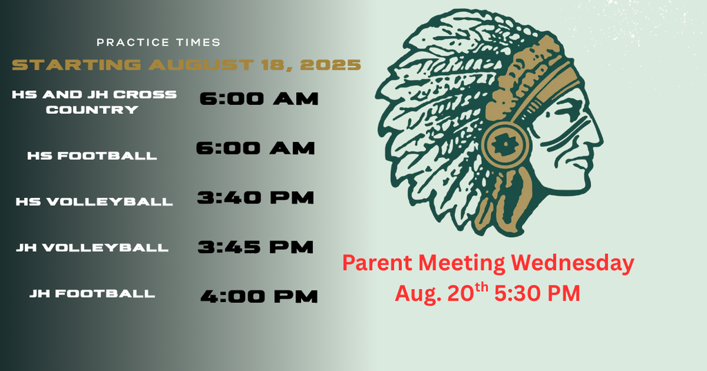 Practice Start Times
