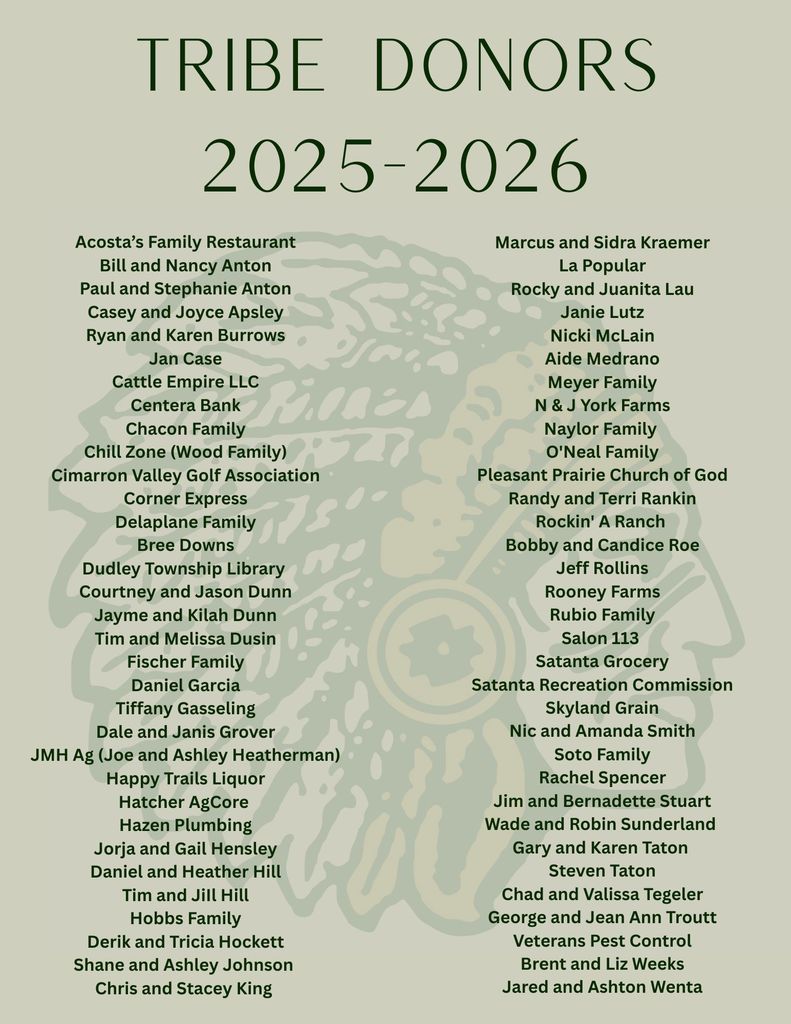 TRIBE Donors
