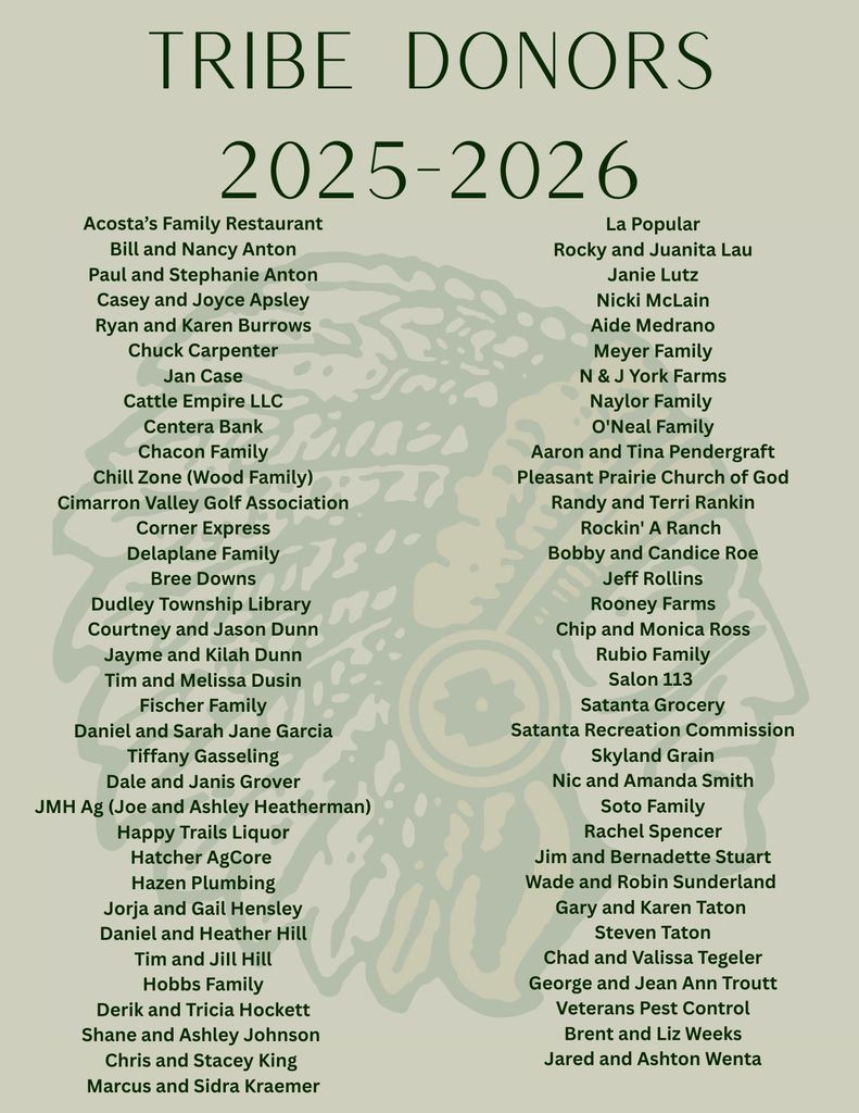 TRIBE Donors