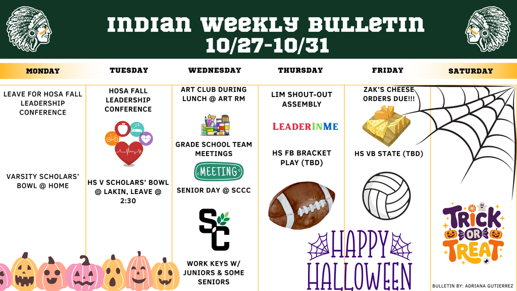 Weekly Bulletin
