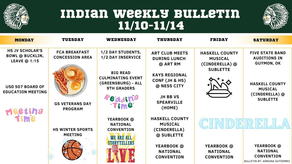 Weekly Bulletin