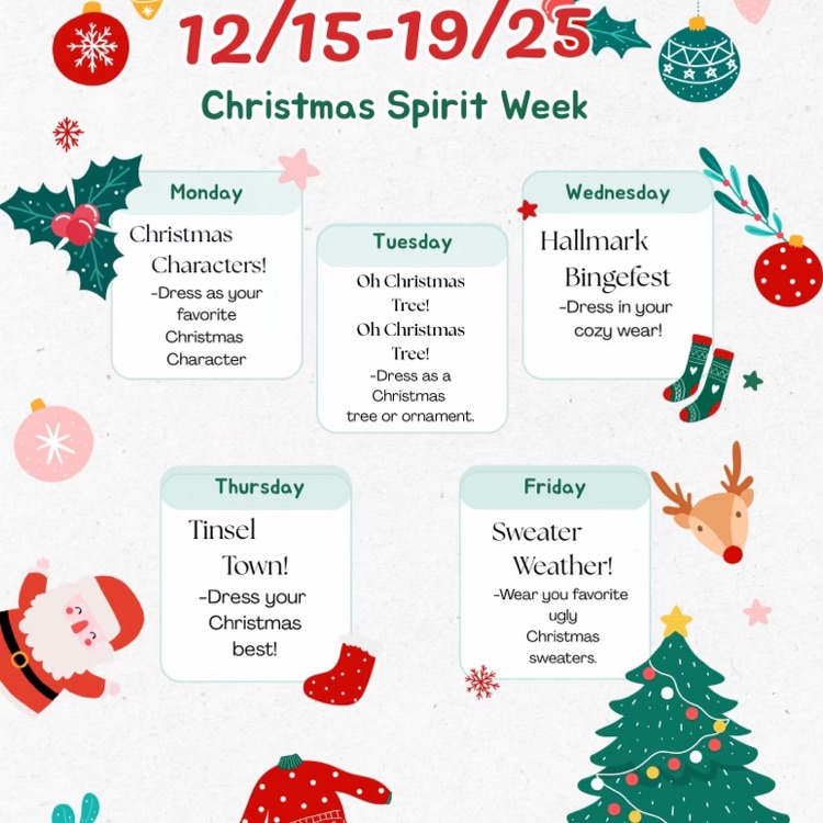 Christmas spirit week