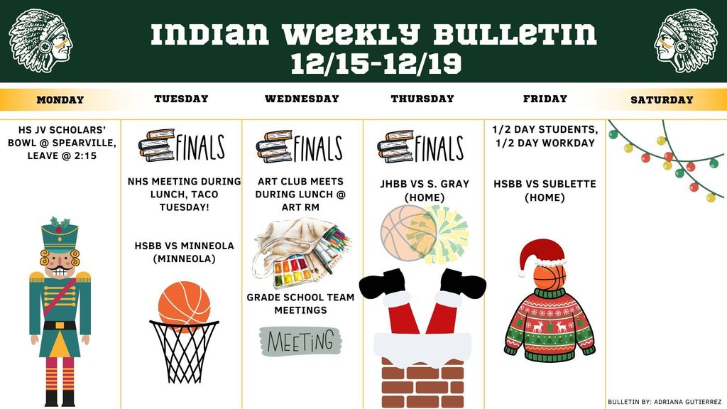 Weekly Bulletin