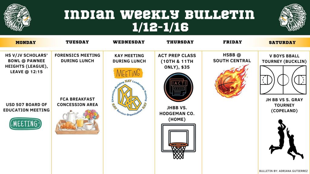 Weekly Bulletin