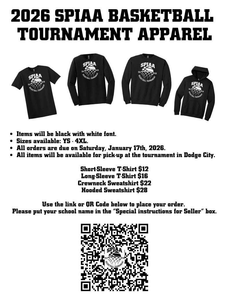 SPIAA League Basketball Apparel 2026