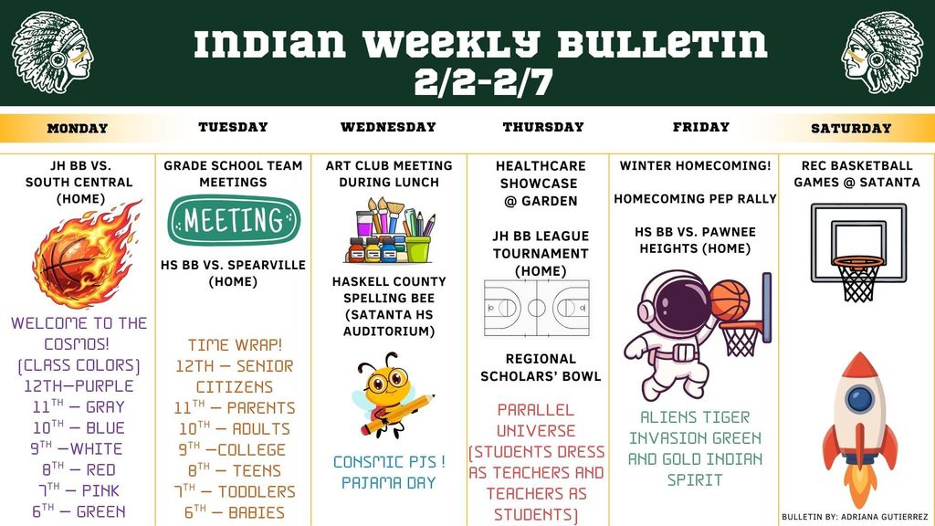 Weekly Bulletin