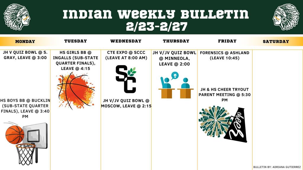 Weekly Bulletin