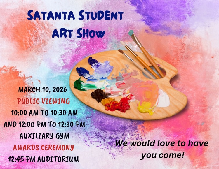 Satanta Student Art Show