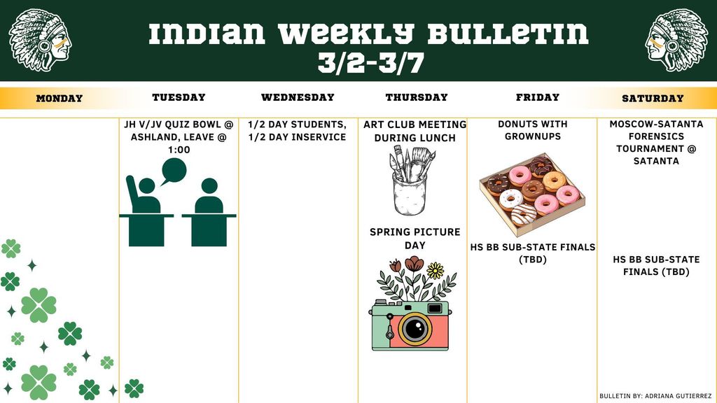 Weekly Bulletin