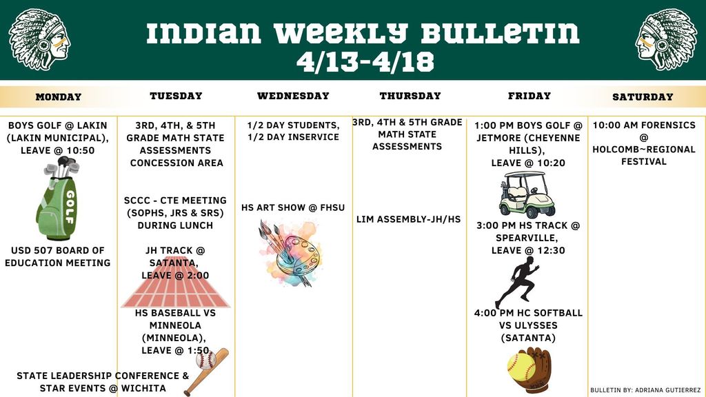 Weekly Bulletin