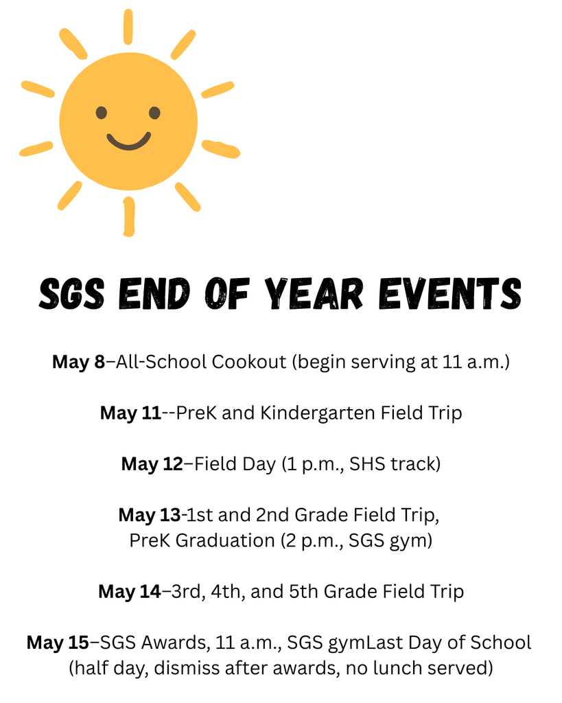 end of school activities