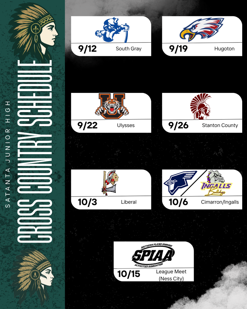 JH Cross Country Schedule