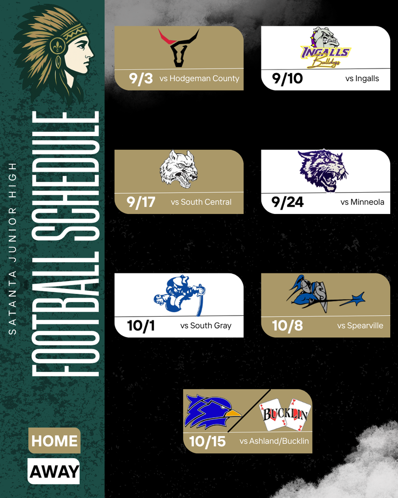 JH Football Schedule 
