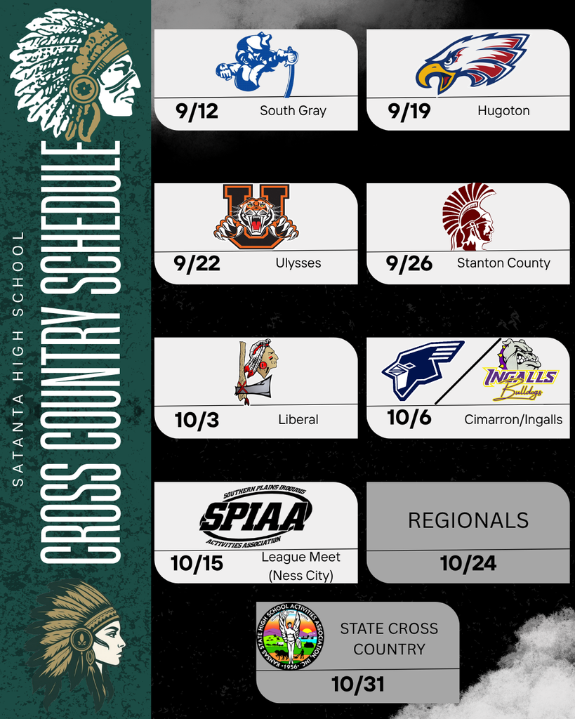 HS Cross Country Schedule 