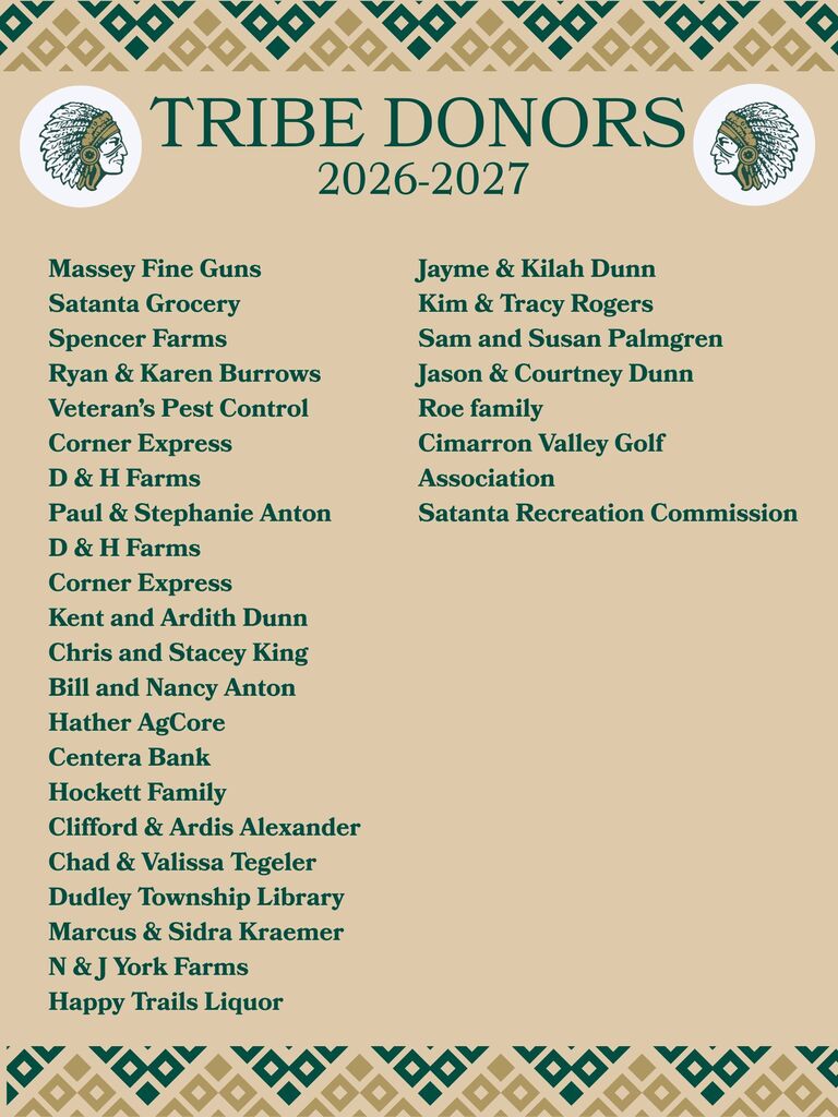 TRIBE Donors