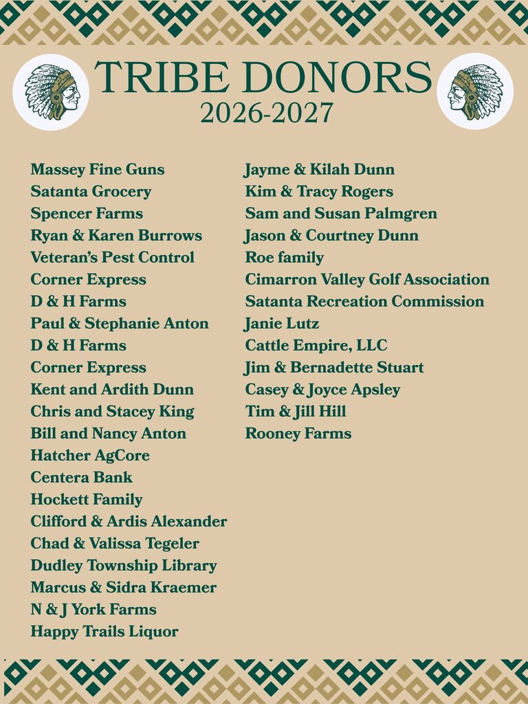 TRIBE Donors