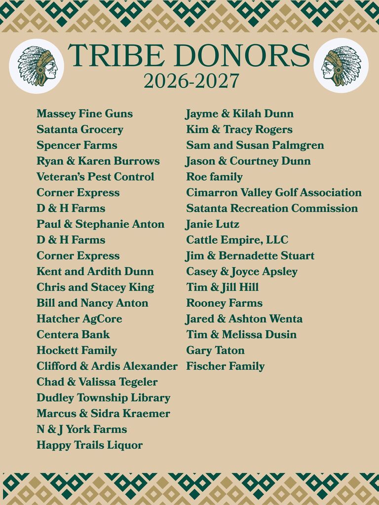 TRIBE Donors
