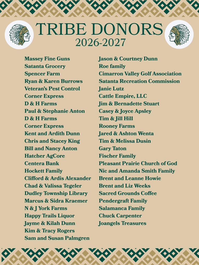 TRIBE Donors