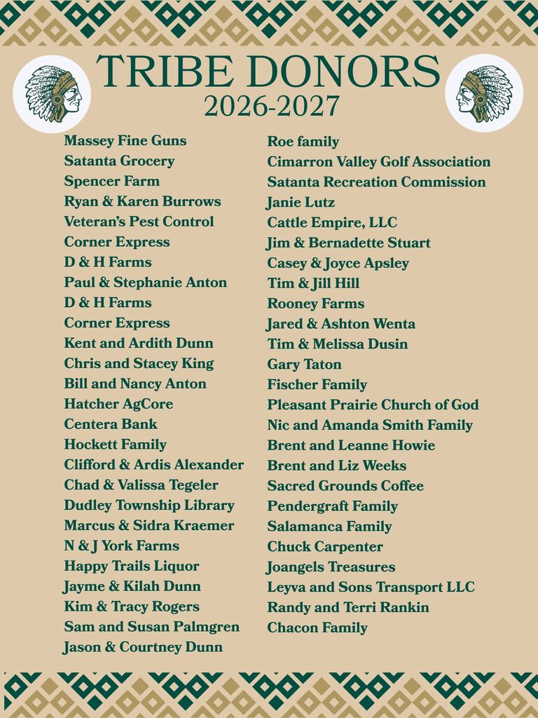 TRIBE Donors