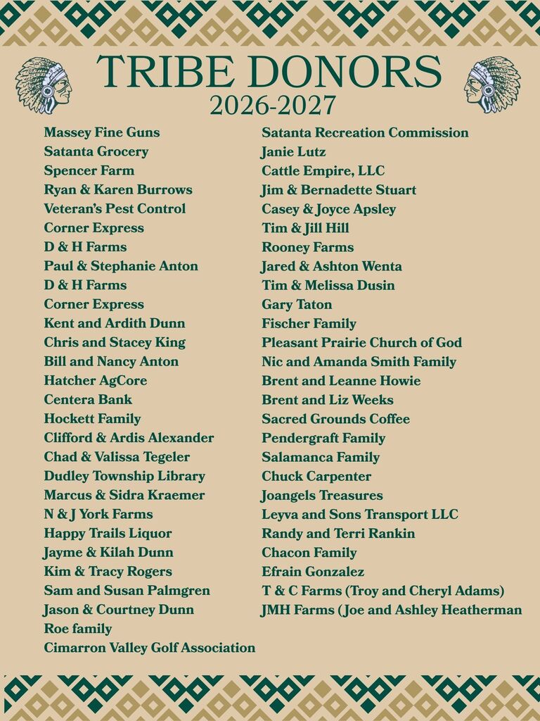 TRIBE Donors
