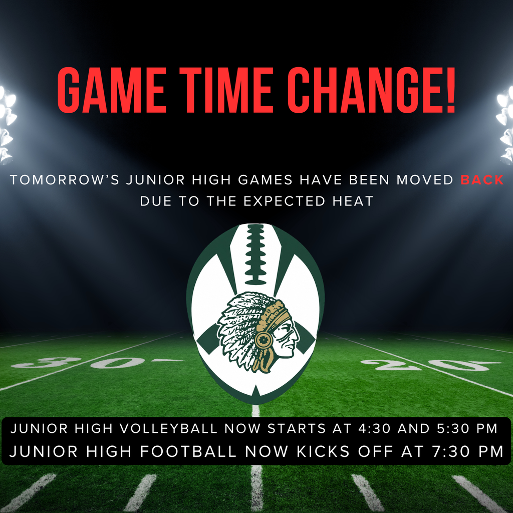 GAME TIME CHANGE