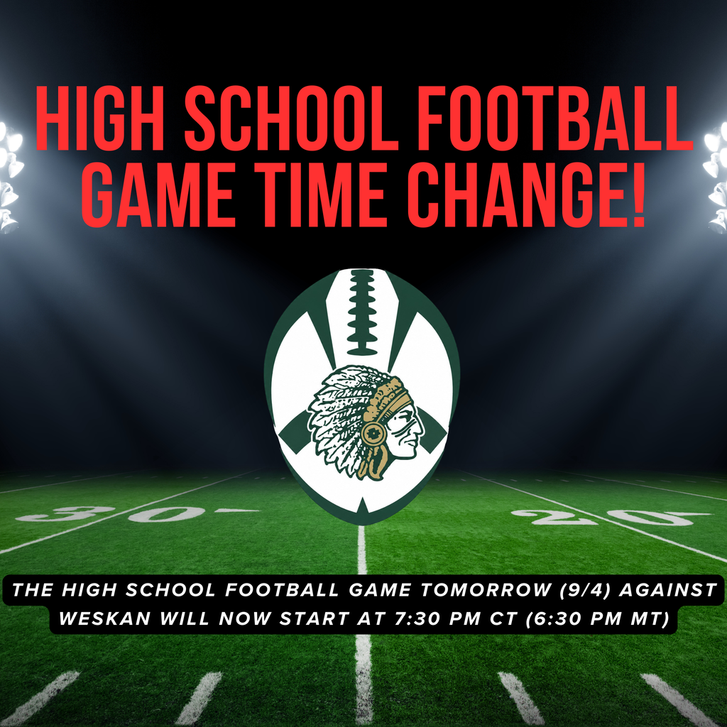 HS FB GAME TIME CHANGE