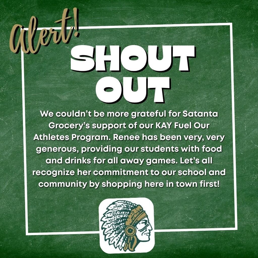 Thank you, Satanta Grocery!