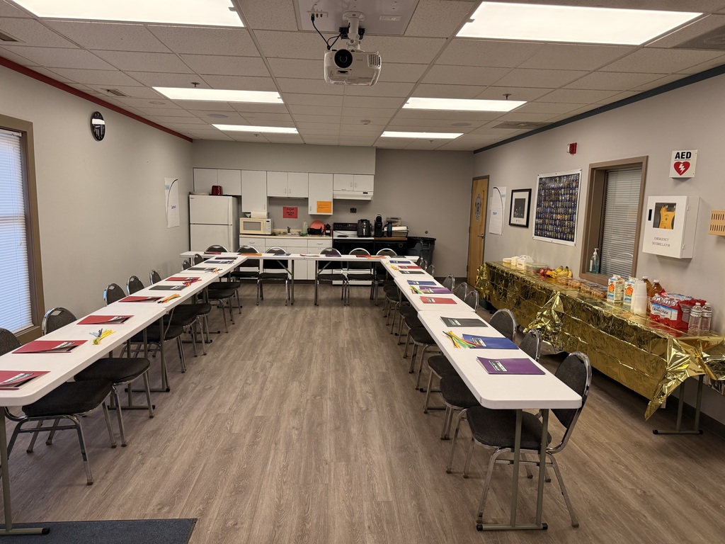 The set-up for the day