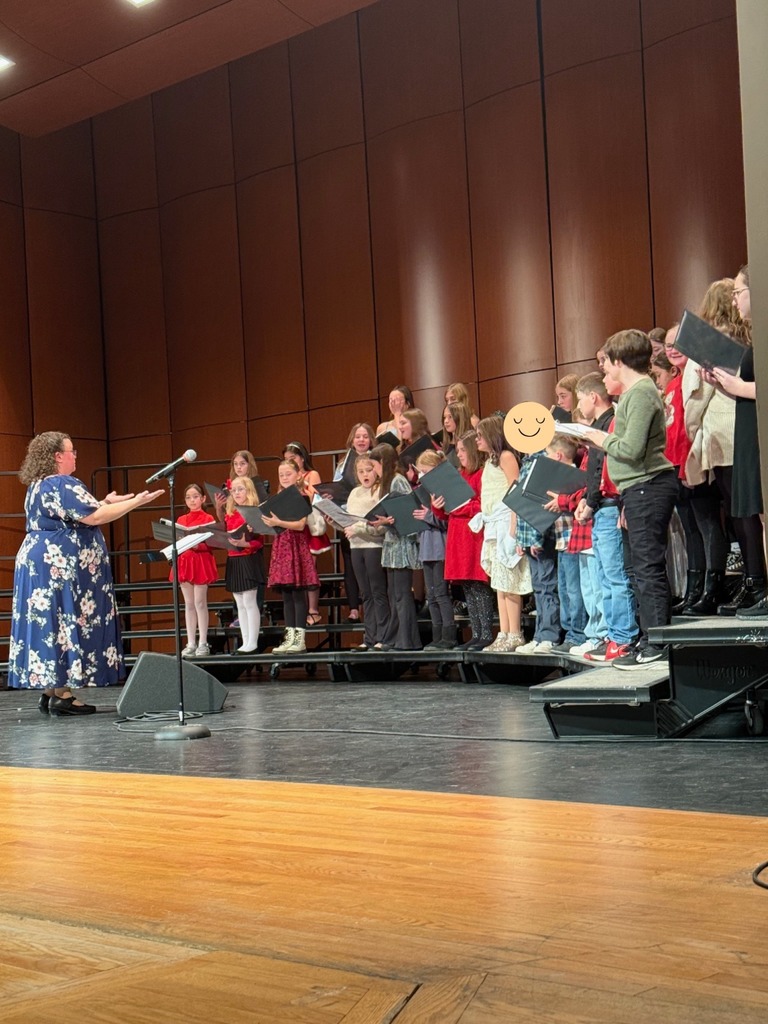 Grades 3-8 Choruses singing together