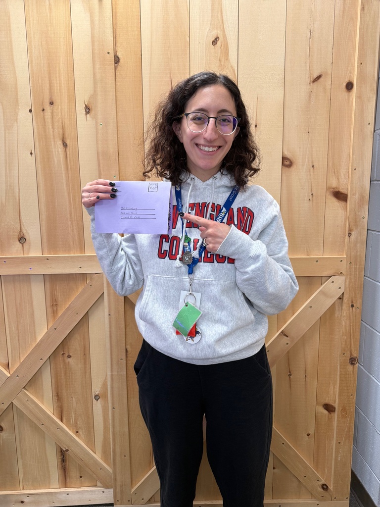 Mrs. Rosenberg with her mail!