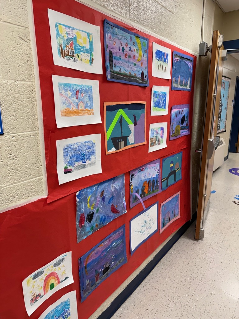 Students' art on display