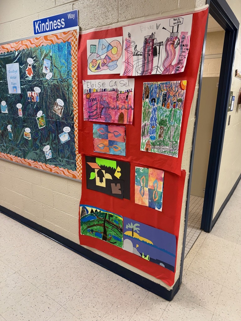 Students' art on display