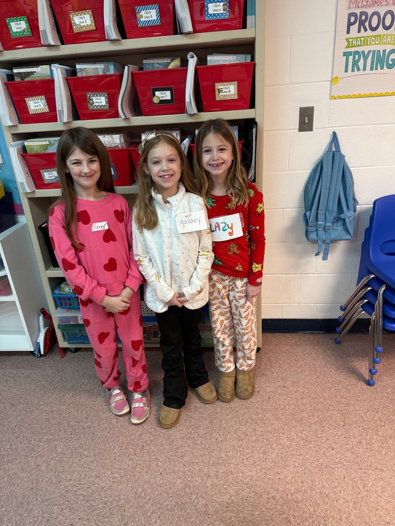 Three students as "sleepy," "galaxy," and "lazy."