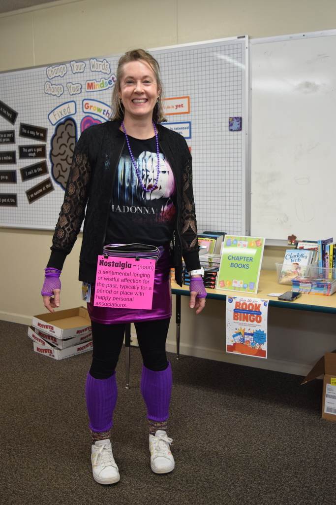 Mrs. Kelly as "nostalgia"