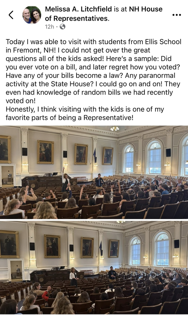 Rep. Litchfield’s social media post about Ellis School students 
