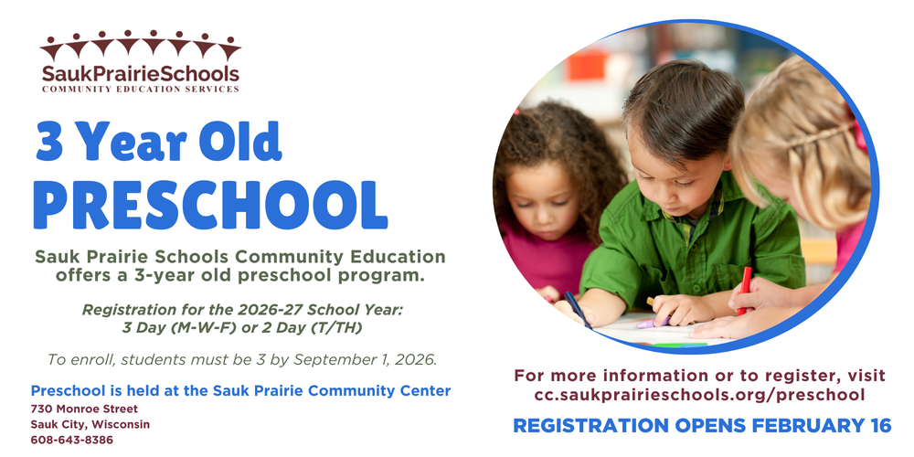 3 Year Old Preschool Registration