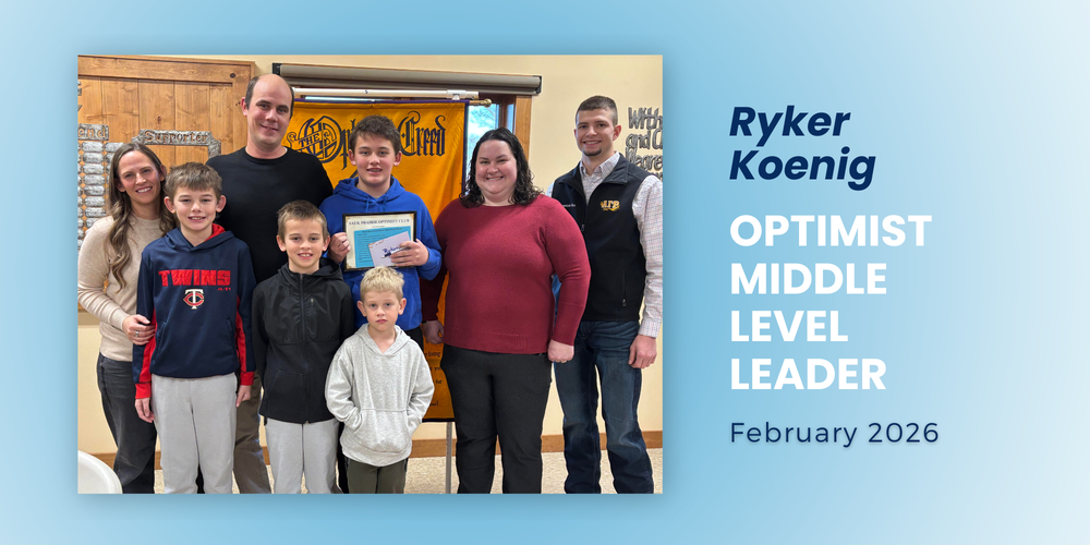 Optimist Middle Level Leader